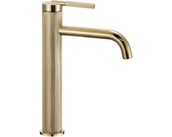 Rea Js-B348-1G Argon Hoog - Wastafelkraan - Gouden - 14,5 X 5 X 29,5 Cm
