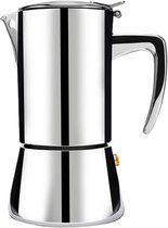 Veohome Espressomaker 500ml RVS - Percolator inductie - Moka pot 10