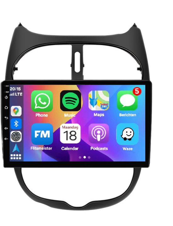 Ossuret Autoradio pour Peugeot 206 206CC 206SW (2000-2008), 7 Pouces Android 14 écran Tactile 2 32 Go Navigation GPS avec Carplay Android Auto WiFi Bluetooth USB Ossuret Autoradio pour Peugeot 206 206CC 206SW (2000-2008), 7 Pouces Android 14 écran Tactile 2 32 Go Navigation GPS avec Carplay Android Auto WiFi Bluetooth USB