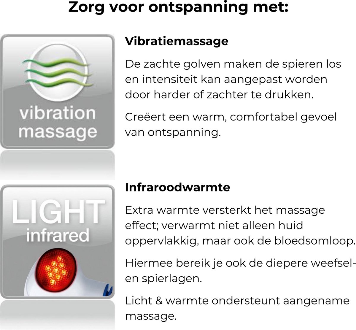 Beurer MG 40 Massage apparaat - met Infrarood Warmte thumbnail 6
