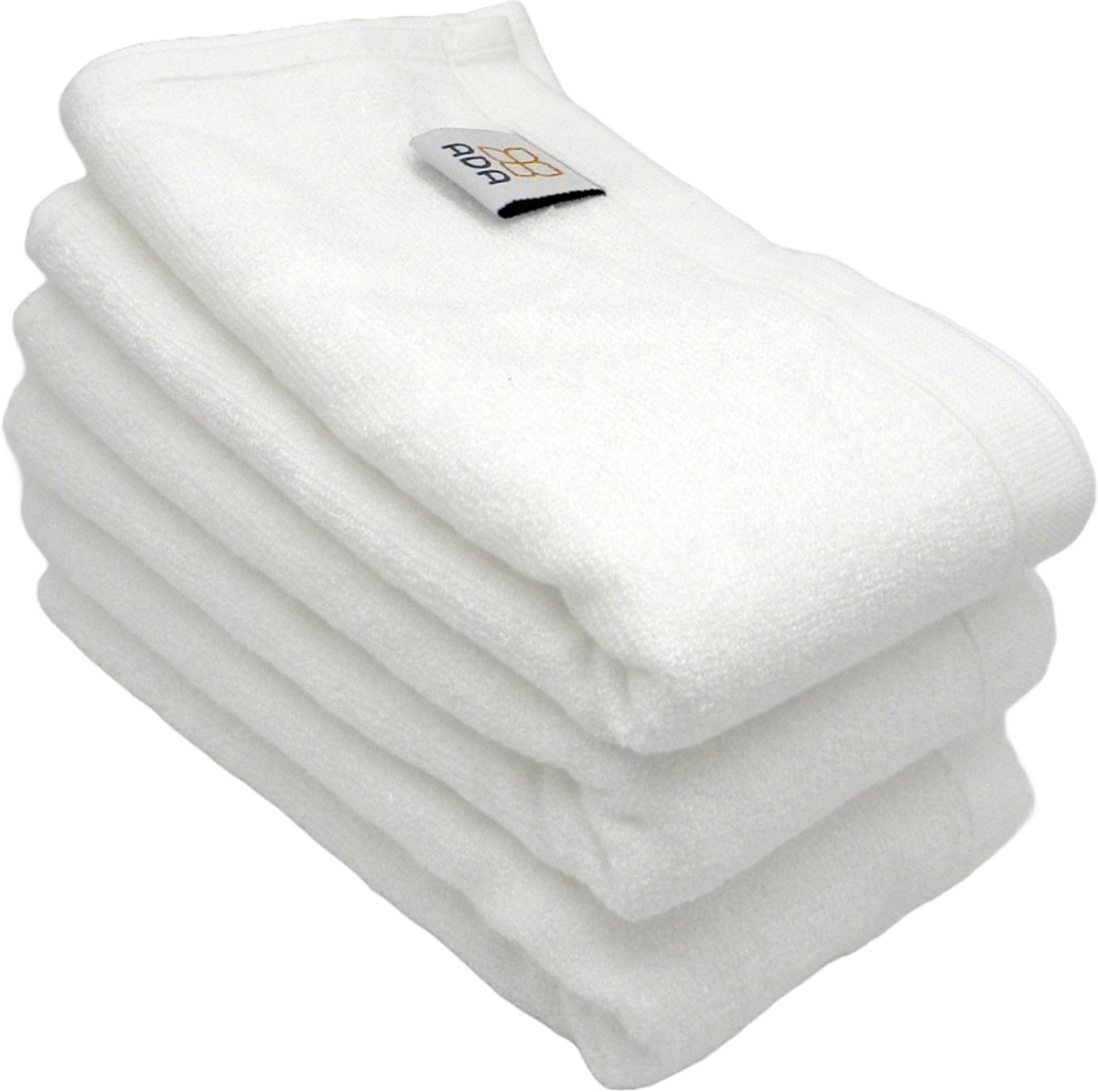 ADA® - Bamboe handdoek - 40cmX76cm - Wit - 3 stuks