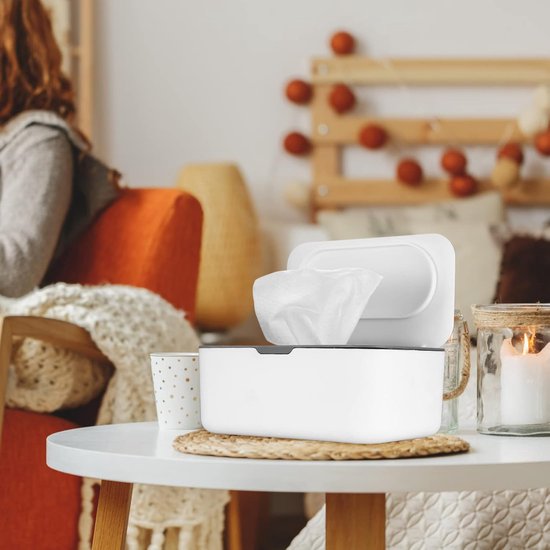 Reinig de babywarmer, dispenser voor verwarmde doeken, babydoekhouder
