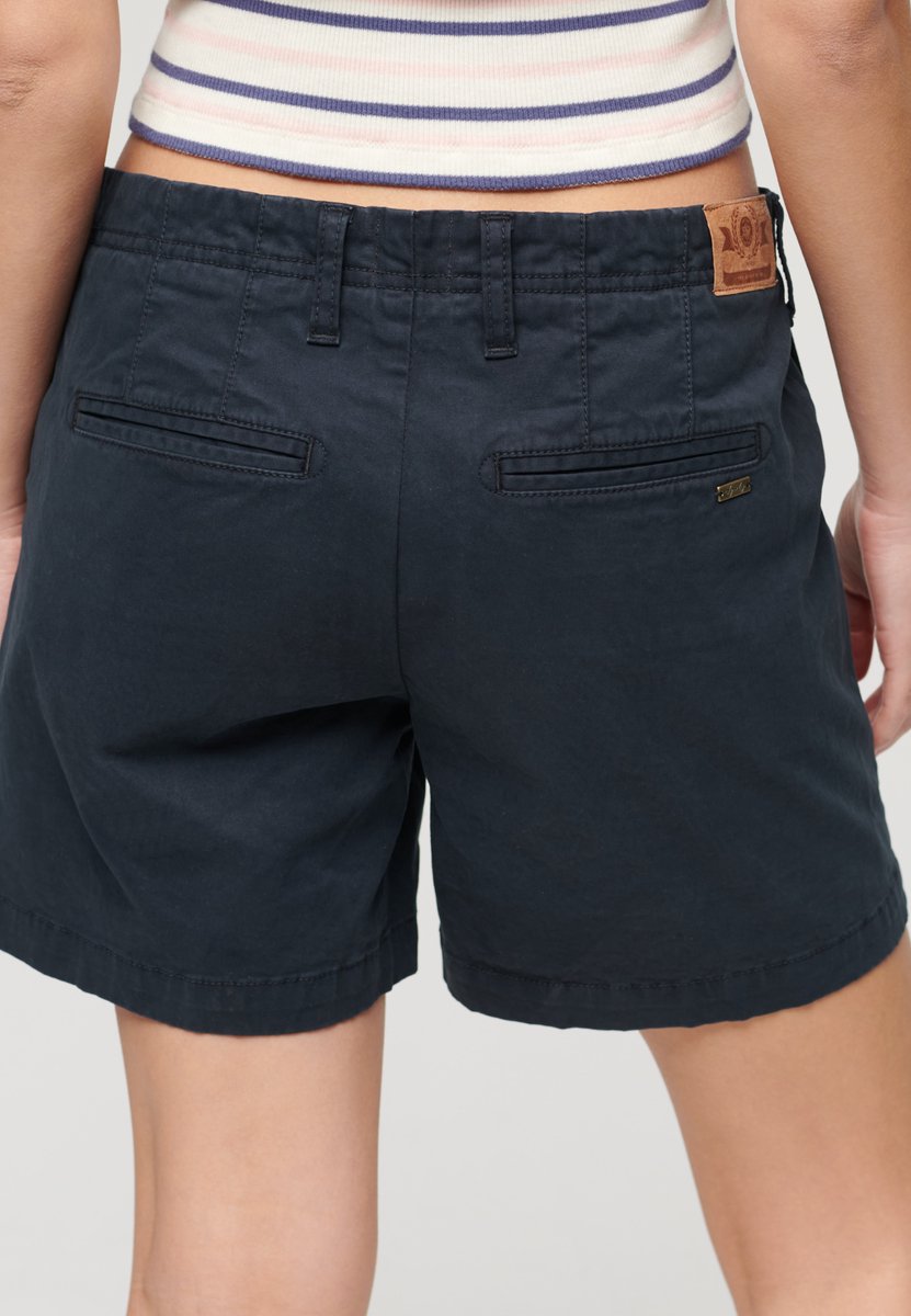 Superdry Classic Korte Broek XS Vrouw Marineblauw