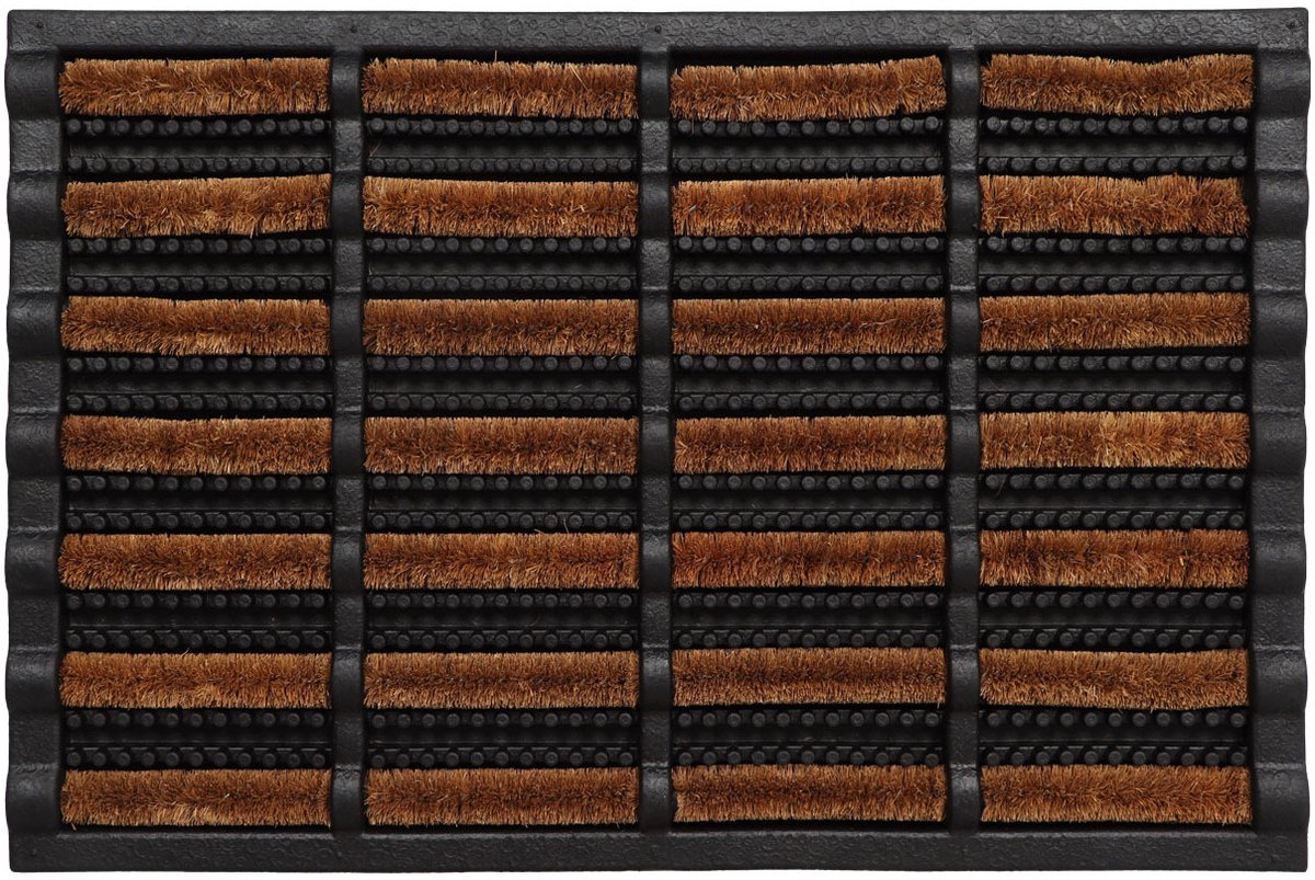 Luance Deurmat - rubber / kokosvezel - rechthoekig - 40 x 60