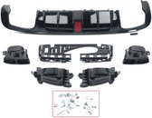 Achterbumper Diffuser Lip met Uitlaat Tips - Voor Mercedes E-Klasse W213 E300/E400/E63 (2016-2020) - AMG Stijl - Auto Accessoires