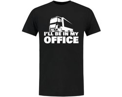 Vrachtwagen Heren T-shirt - Trucker Humor Grappig Shirt - Leuk voor Chauffeur
