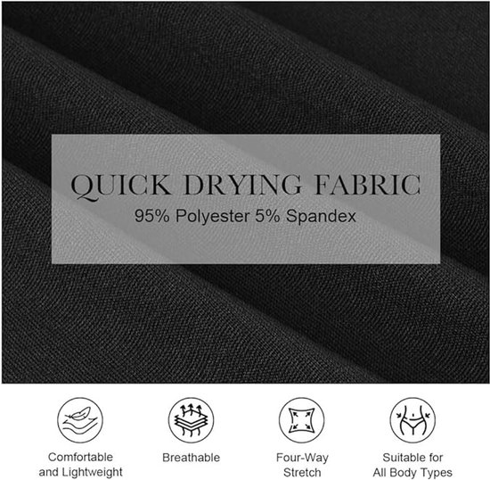 Lange Sarong Badpak Cover Up voor Vrouwen - Zwart en Wit, Eén Maat