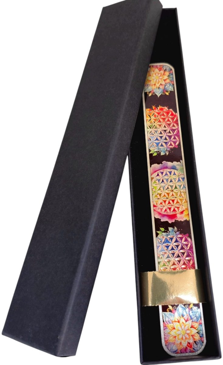 Bladwijzer met Kleurrijke Mandala Bloemmotieven Voor Moederdag Cadeautje - Uniek Boeken Accessoire - trendy nu