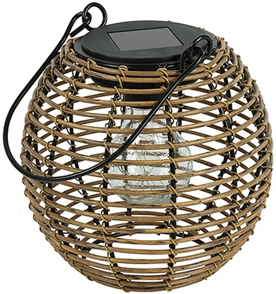 Solar Hanglamp Eliya - Naturel - 15 cm