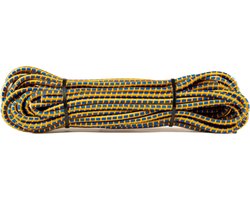 SNURO Elastisch Touw / Shockcord / Bungeekoord 6mm x 10m Kleurenmix - Extra Sterk & Weerbestendig - voor Tent, Dekzeil, Camping & Aanhangwagen