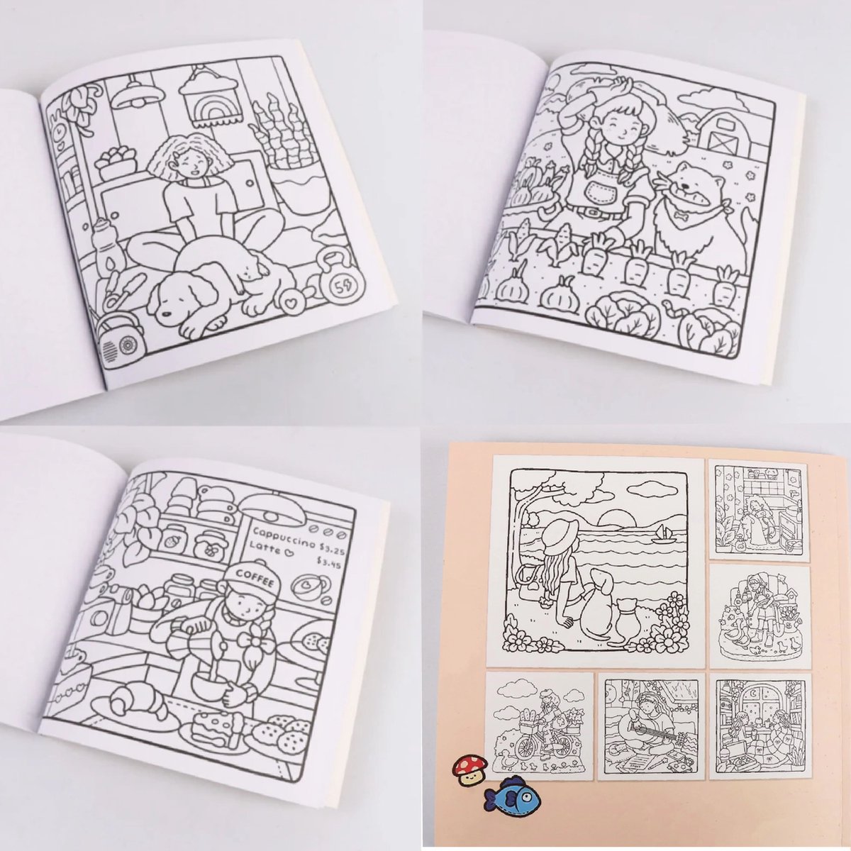 Het omgekeerde kleurboek - Mindful Journeys van Kendra Norton bestellen