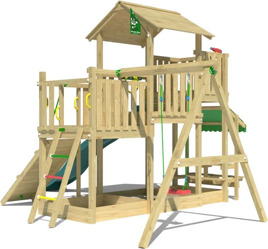 Houten Turnringen TigerWood - Toestellen Turnen Ringen Voor Kinderen En Volwassenen Fitness Gymnastiekring Houten Ringen Voor Crossfit Outdoor Sporttoestellen Gymnastiekringen