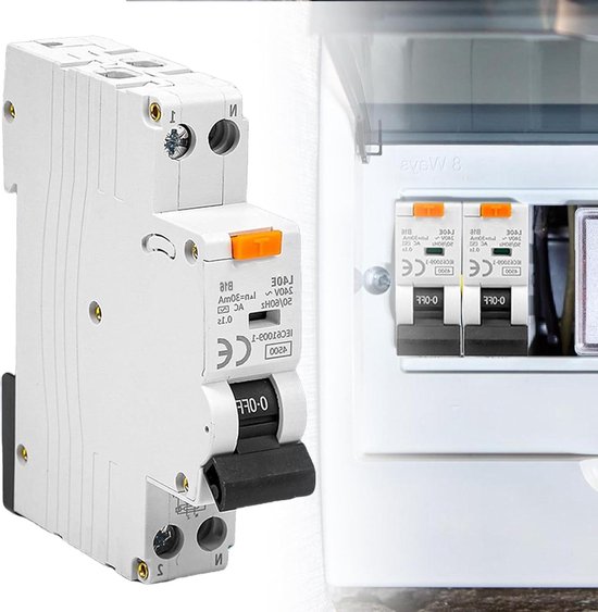 DZ47LE-32 1P N C10 10A stroomonderbreker