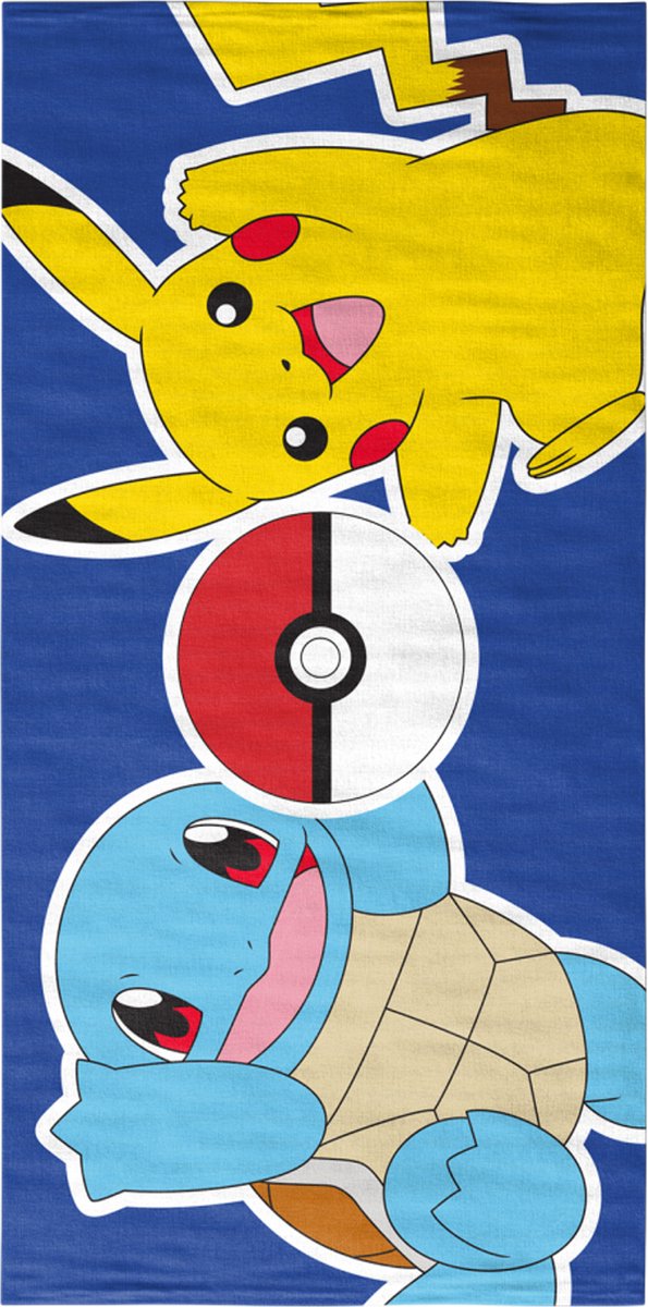Pokémon - strandlaken - sneldrogend microvezel - 140x70cm