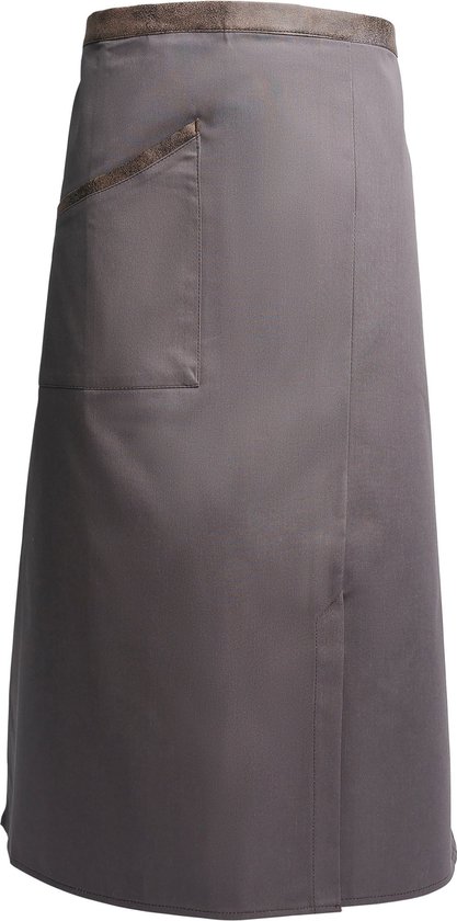 Pavelinni | Saint- Sebastian | Tablier de restauration long | Tablier de cuisine | Gris
