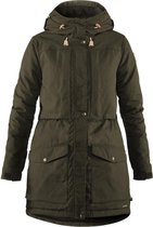 Fjallraven Singi Wool Padded Parka Outdoorjas Dames - Deep Forest - XS