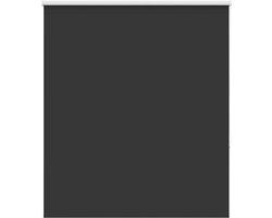 vidaXL - Rolgordijn - verduisterend - 135x150 - cm - stofbreedte - 131,6 - cm - zwart