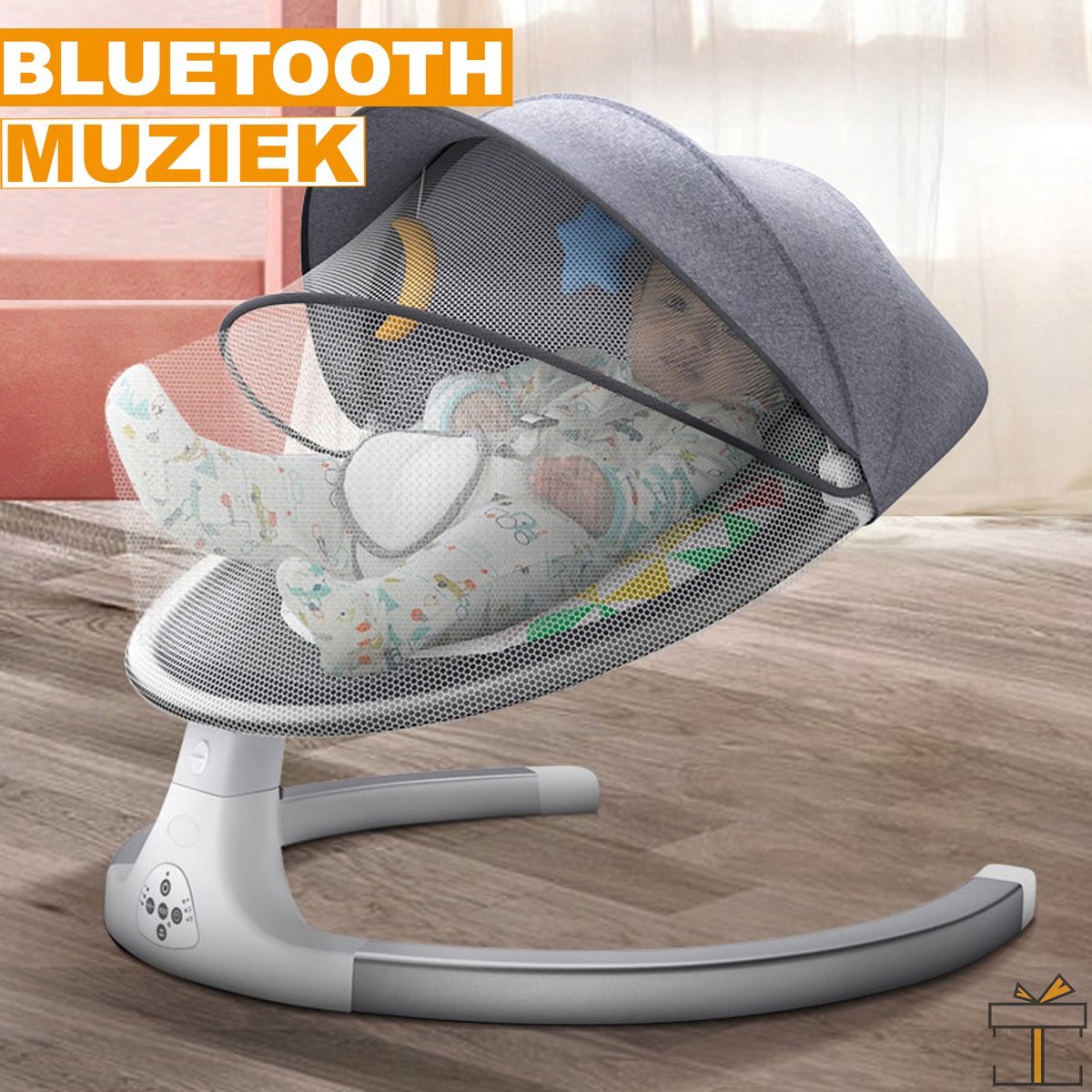 Happiq Babyschommel thumbnail 2