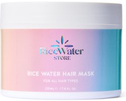 Rice Water Hair Mask 220 ml – Rijstwater Haarmasker voor Haargroei & bij Haaruitval – Voor Droog & Beschadigd Haar – Intensief Voedend – Anti Haarbreuk – Glans & Volume