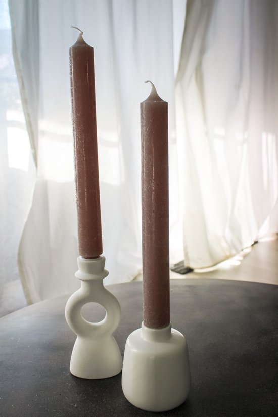 J. Kersten - Grote dinerkaars - Taupe - Set van 3