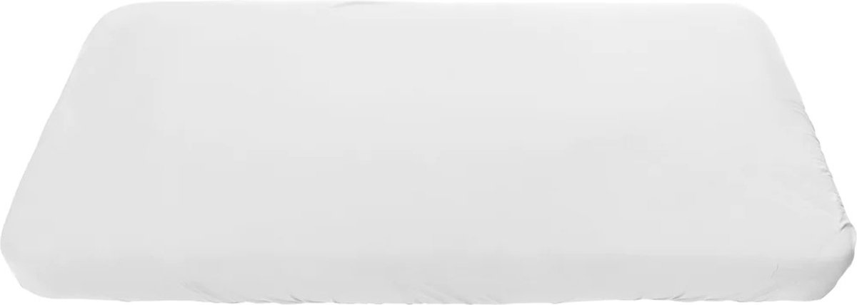 Sebra Molton Hoeslaken - Junior & Grow - White