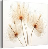 Tableau aluminium 160x120 cm - Décoration murale métal - Soleil - Pissenlits - Nature - Botanique - Décoration murale métal salon - Décoration industrielle - Photo sur dibond - Accessoires industriels chambre