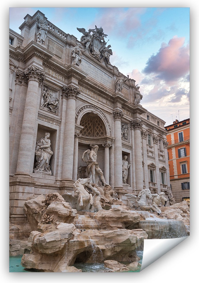 Trevifontein Rome Poster - Italie - Schilderij - Foto - Print - Groot - Canvas