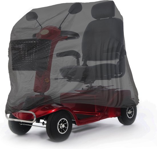 Maxxcovers Scootmobiel Hoes - Zwart - Afdekhoes - Regenhoes - Maat L kopen - beste keuze voor scootmobiel beschermhoes