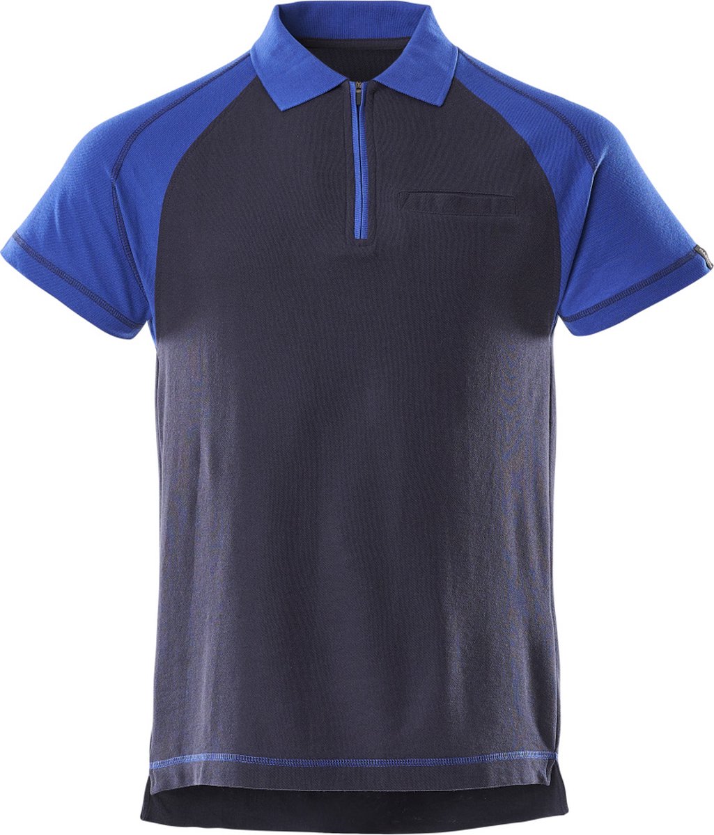 Mascot Image Poloshirt met borstzak 50302-260 - marine/korenblauw - XL