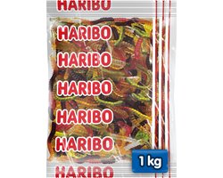 Haribo Gloeiwormen - snoep met fruitsmaken - 1kg zak