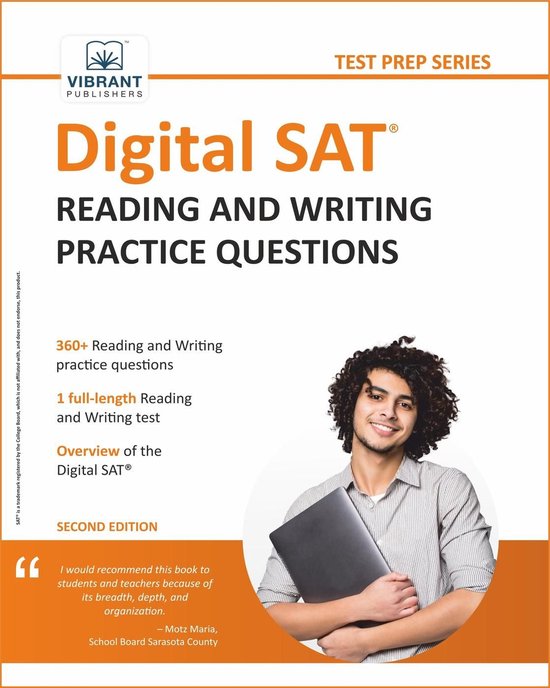 Test Prep Series - Digital SAT Reading and Writing Practice  ... - cover