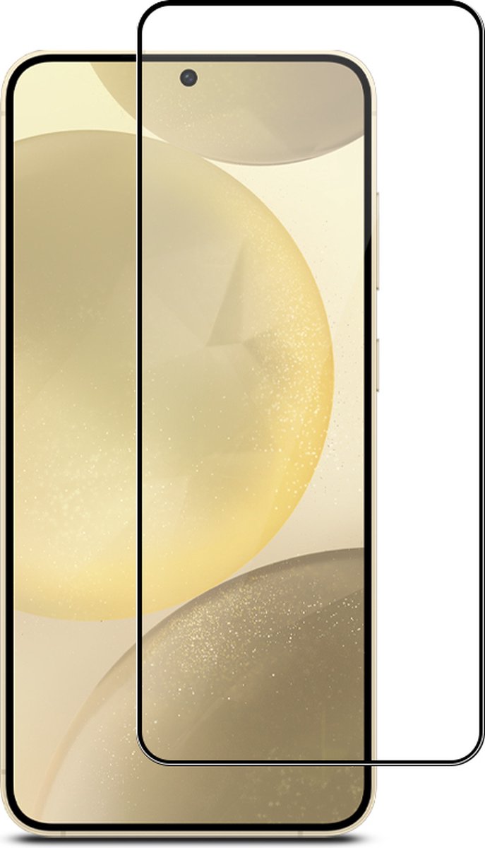 Mobigear Screenprotector geschikt voor Samsung Galaxy S25 Glazen | Mobigear Premium Screenprotector - Case Friendly