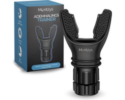 Montzys® Ademhalingstrainer - Longtrainer voor Ademhaling - Oxygen Ademtrainer - Ademhalingsoefeningen voor COPD, Astma & Sport