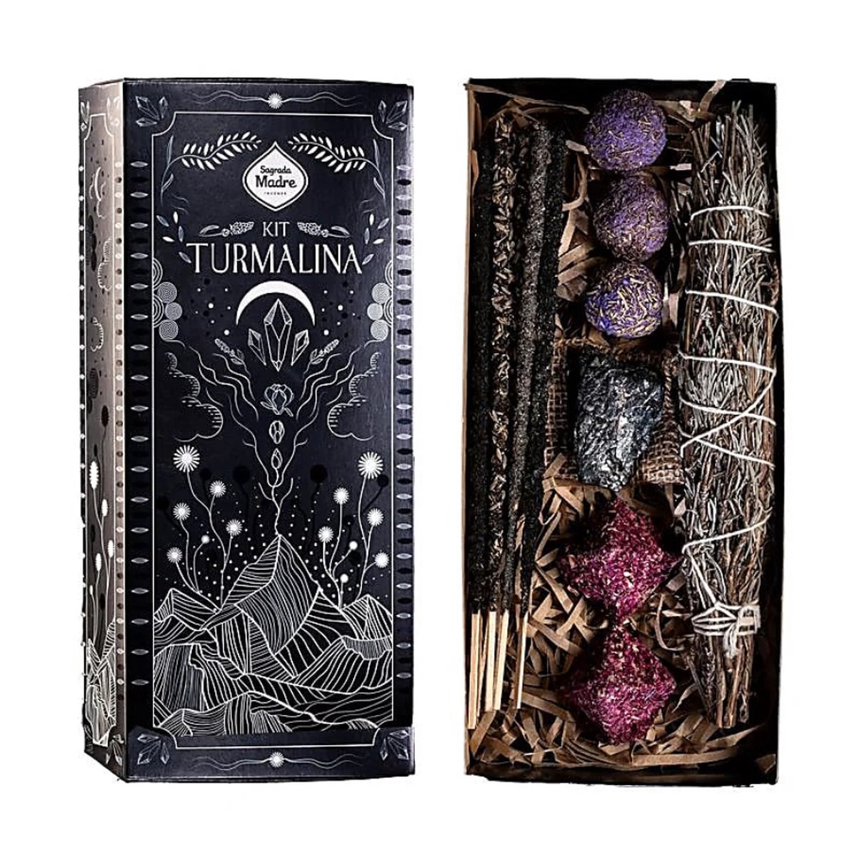 Sagrada Madre wierook cadeaupakket Toermalijn