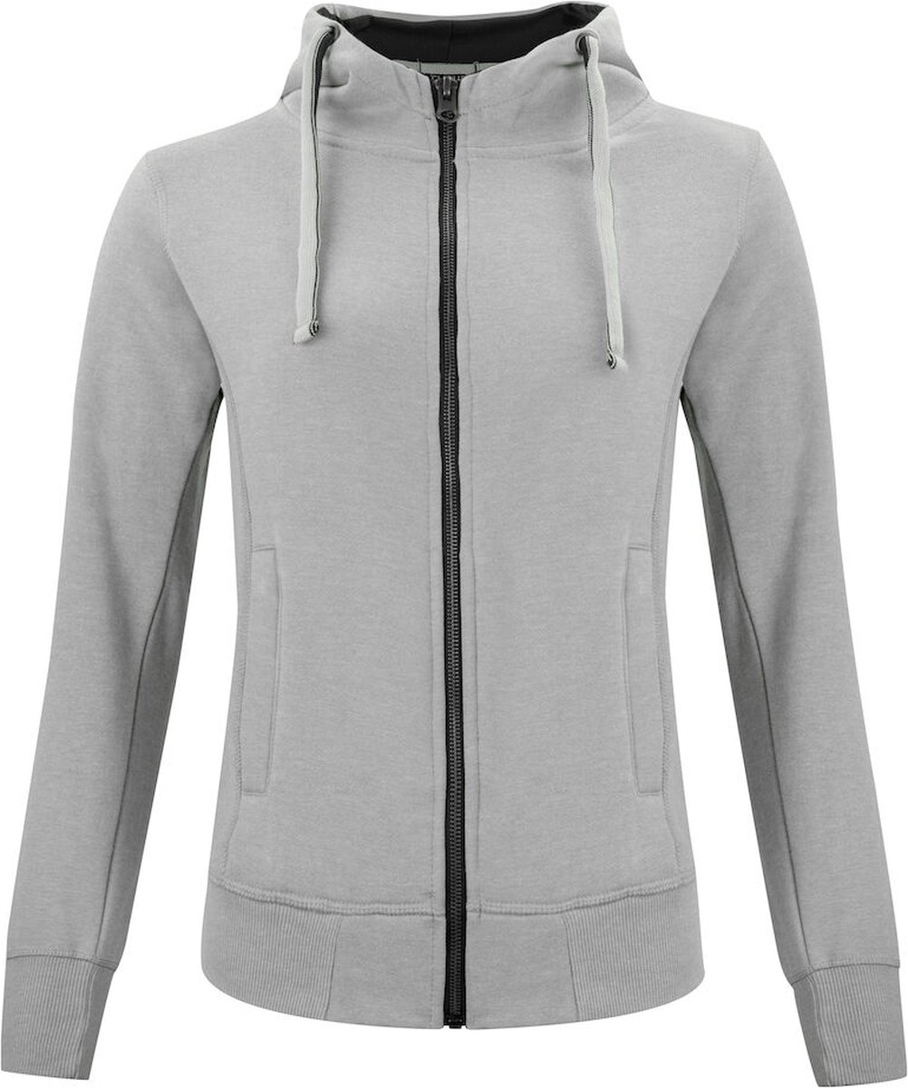 Clique Classic Hoody Full Zip Women 021045 - Grijs-melange - S