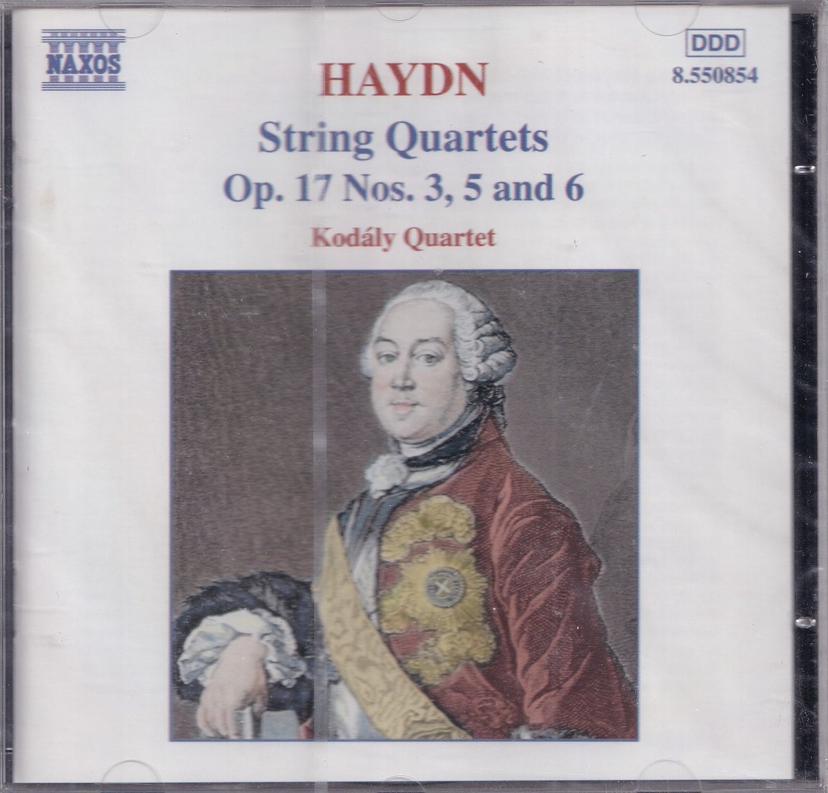 String Quartets Op. 17 nos. 3, 5 and 6 - Joseph Haydn - Kodály Quartet
