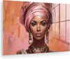 Femme - Peinture rose
