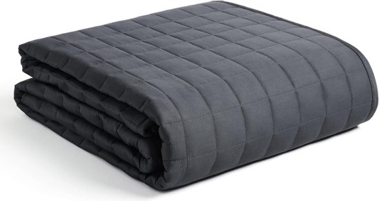 YnM Verzwaarde Deken, Kleinere Compartimenten, Met Glaskralen, Voor Een Persoon Van 140 Pond Ideaal Voor Eenpersoonsbedden Of Grote Bedden 120 X 180 Cm 7kg Donkergrijs YnM Verzwaarde Deken, Kleinere Compartimenten, Met Glaskralen, Voor Een Persoon Van 140 Pond Ideaal Voor Eenpersoonsbedden Of Grote Bedden 120 X 180 Cm 7kg Donkergrijs
