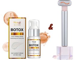 B-tox Gezichtsserum Verstevigende Crème met Collageen & Hyaluronzuur + Skincare Huidverjongingsapparaat Radyance Eyelift
