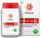 Vitals Peaplex® 400 mg - 90 capsules - Vitamine B. Zuivere en hoog gedoseerde palmitoylethanolamide (PEA) aangevuld met B-vitaminen.