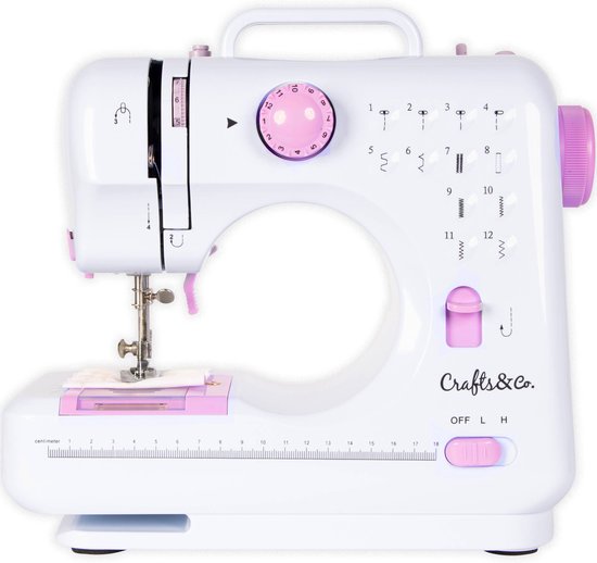 Crafts&Co Naaimachine Kinderen en Beginners Set