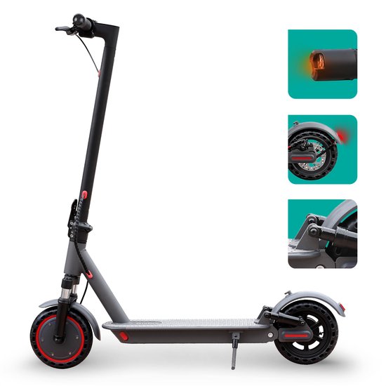 Stay-on AP07 | Elektrische Step met Voor en Achtervering &