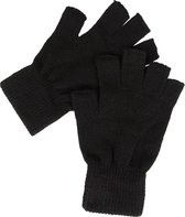 Winterhandschoenen halve vingers gebreide wanten zonder vingers warme rekbare handschoenen voor mannen en vrouwen