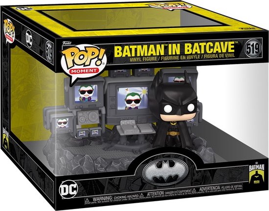 Batman Batman in Batcave (Pop! Moment) vinyl figuur 519 Funko Pop! meerkleurig