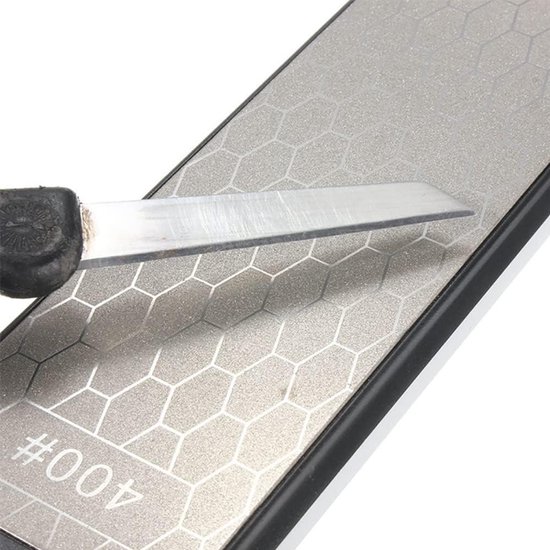 Silverline Dubbelzijdige diamantslijpsteen, 400 en 100 korrel - 285829