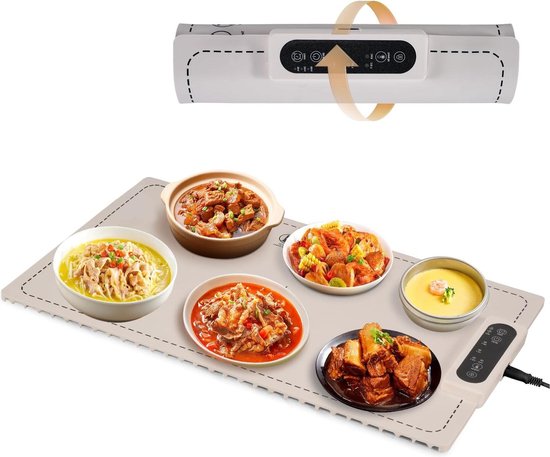 Warmhoudplaat – Elektrisch En Snoerloos – Serveer Eten Warm Op Het Bord