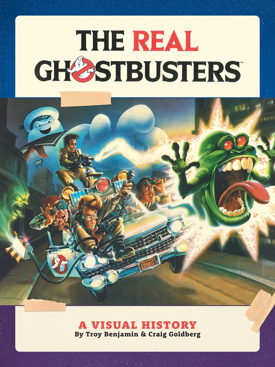 The Real Ghostbusters: A Visual History - cover