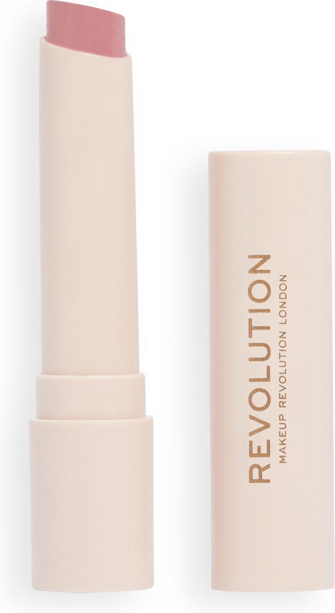 Makeup Revolution Pout Balm - Bare Shine - Tinted Lip Balm - Lippenbalsem - Nude - Care
