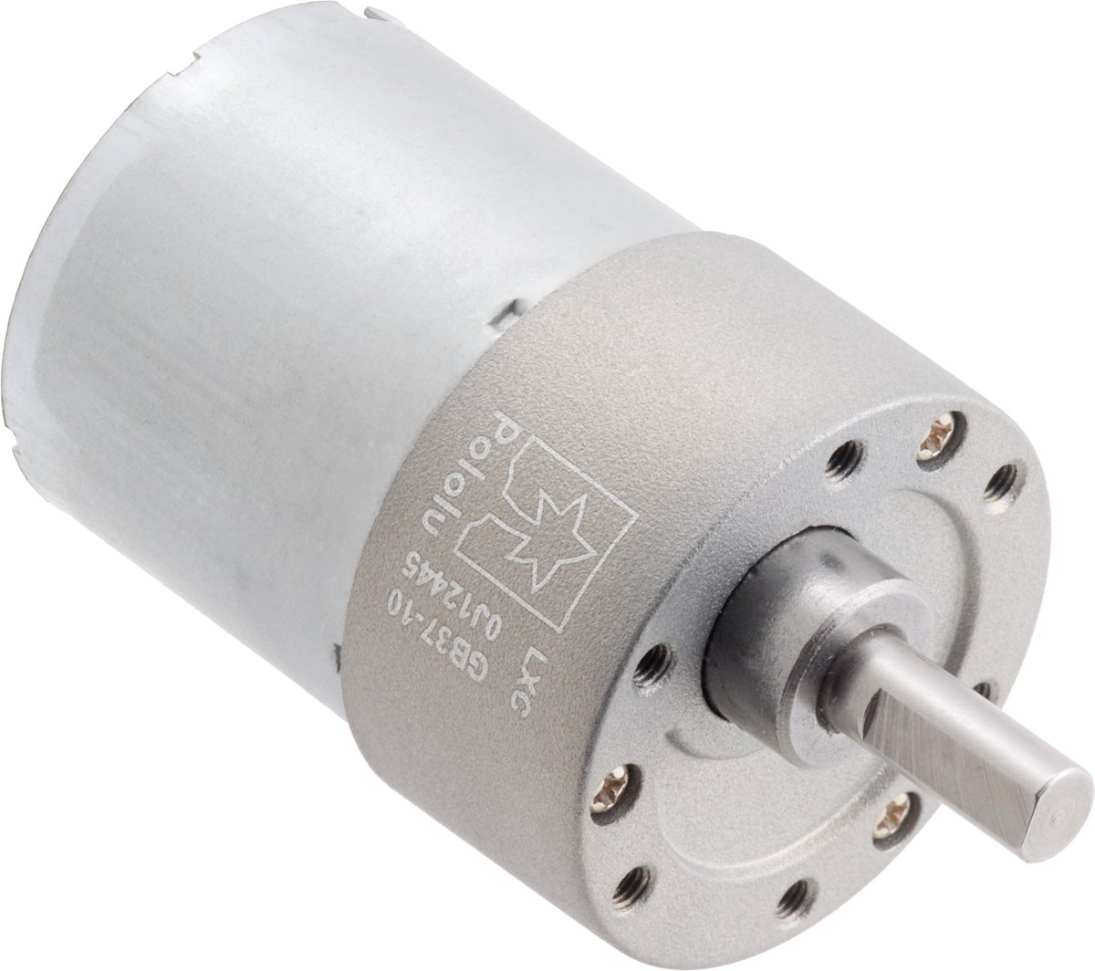 Image of 10:1 Metal Gearmotor 37Dx50L mm 12V (Helical Pinion) Pololu 4748