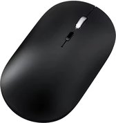 Souris d'ordinateur rechargeable sans fil Ibley noir - Souris - USB & Bluetooth 5.0 - USB C rechargeable - Silent Click - Switch DPI - Plug & Play
